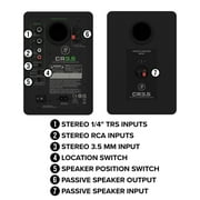 Mackie 4.5-inch Powered Studio Monitors with Tone Control
