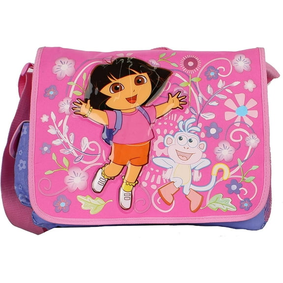 Dora The Explorer Messenger Bag (14") - A Great Day To Explore!