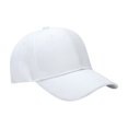 thumbnail image 2 of YAOBAMM Solid Color Casual Hat Men Baseball Hat Long Brim Protection UV Adjustable Head Circumference Solid Color Unisex Outdoor Daily Hat Peaked, 2 of 7