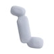 thumbnail image 3 of Almohada de cuerpo completo para mujer, ergonómica, transpirable, regalo para dormir. Gris, 3 of 9
