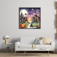 thumbnail image 3 of Hilo Algodón Ecológico Bordado Punto Cruz Casa Halloween Con 11CT 50x50cm, 3 of 9