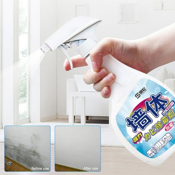 onlyliua Promoción de Temporada Quita Moho y Paredes 500 Ml, Limpiador y Aerosol En Quitar Moho y Azulejos En Pared Blanca para El Hogar