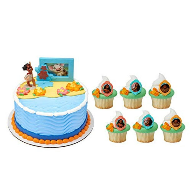 Moana Adventures In Oceana Cake Topper With 24 Moana Voyagers Cupcake Toppers And 6 Character Candles Walmart Com Walmart Com Moana Adventures In Oceana Cake Topper With 24 Moana Voyagers Cupcake Toppers And 6 Character Candles Walmart Com Walmart Com
