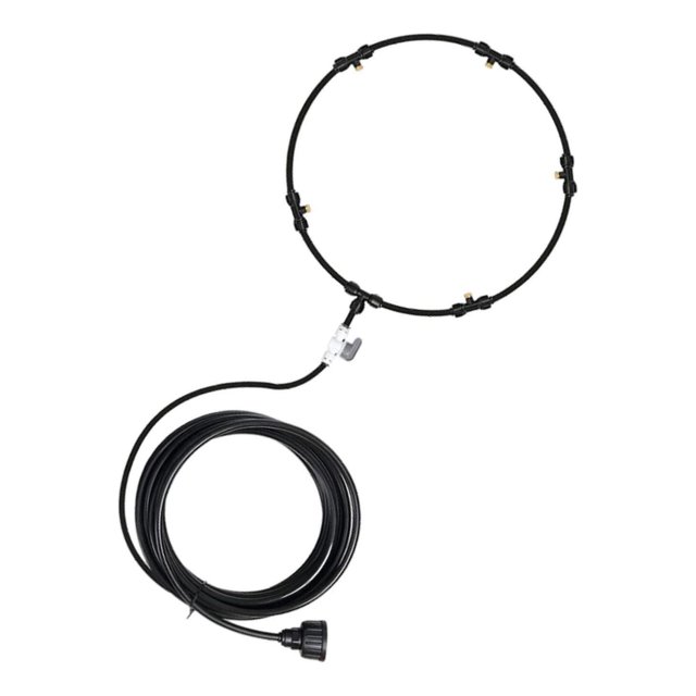 Maytalsory Premium Outdoor Misting System Fan Cooling Kit 3/4 Connector for Patio Backyard Cooling Performance 8cm US 25x22x5cm 1Set
