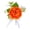 Ora nge-Corsage, variant on Wedding Boutonniere Artificial Rose Boutonniere Wrist Corsage for Bridesmaids Groomsmen Wedding Ceremony Birthday Proms