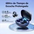 thumbnail image 2 of VEAT00L Auriculares Bluetooth de Clip, Estuche de Carga con Pantalla Digital, Autonomía Larga de 68H, 2 of 9