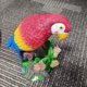 thumbnail image 2 of Figuras de loros estatuas Mini resina artesanía miniatura Micro jardín Paisaje rojo Sharpla Paisaje de micro jardín, 2 of 8