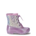 thumbnail image 4 of Wonder Nation Girls Glitter Duck Boots, 4 of 5
