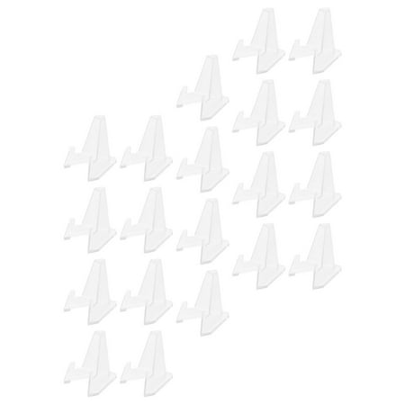 

26 Pcs Transparent Acrylic Art Display Rack Home Decoration Stand Phone Holder Card