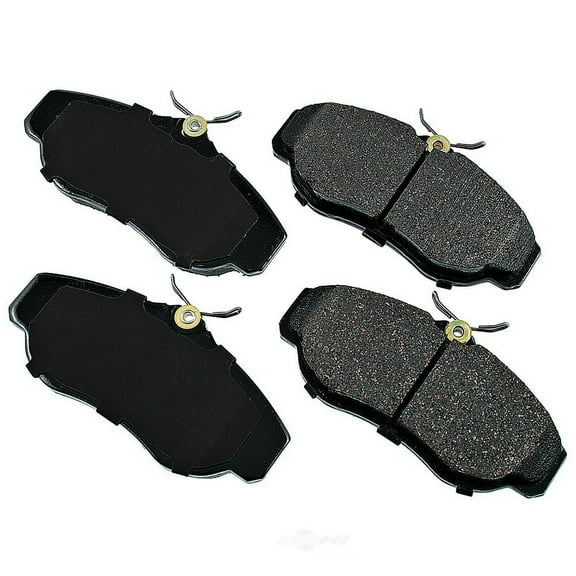 Akebono EURO Ultra-Premium Brake Pad Set, Ceramic Fits select: 1999,2000-2004 LAND ROVER DISCOVERY II