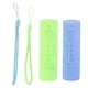 thumbnail image 3 of Remote Control Cover, Silicone Remote Protective Case Washable Anti Slip Soft With Lanyard For Replacement ANGGREK Azul Luminoso y Verde Luminoso, 3 of 8