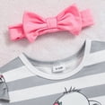 thumbnail image 5 of Baby Girl Clothes Outfit Baby Girl Clothes Infant Ruffles Cartoon Romper Floral Shorts Set Summer Outfits Cute Baby Clothes Girl, 5 of 7