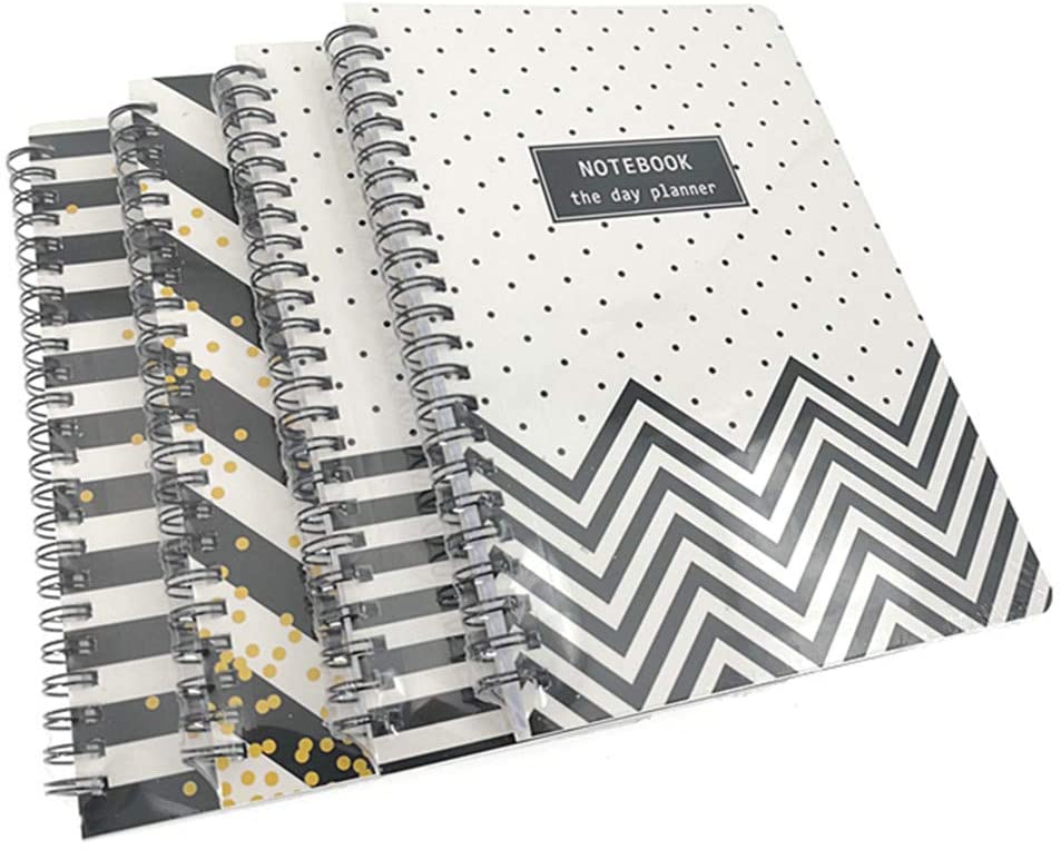 Buy Spiral Notebook Joural,Wirebound Ruled Sketch Book Notepad Diary