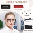 thumbnail image 7 of OCCI CHIARI Women Reading Glasses 1.50 Stylish Ladies Readers with Comfort Spring Hinge Grey, 7 of 7