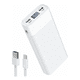 thumbnail image 1 of Batería Portátil Power Bank Malubero 20000mah Blanca Malu1368, 1 of 3