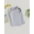 thumbnail image 3 of Franhais Baby Boys Tank Top, Sleeveless Crew Neck Solid Color Tops with Pocket Summer Clothes 6M-4T, 3 of 8