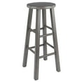 thumbnail image 1 of Winsome Ivy 29" Bar Stool Gray Finish, 1 of 5