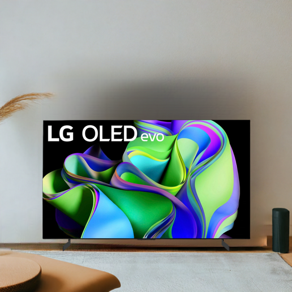 LG OLED77C3PUA 77" 4K UHD HDR OLED webOS Evo ThinQ AI Smart TV - 2023 (Factory Refurbished)