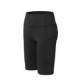 thumbnail image 2 of Stelle Teenage Girls 8" High Waisted Biker Shorts with Pockets Yoga Workout Athletic Sports Shorts,Youth Capri Leggings Active Dance Running Underwear Volleyball Shorts,10-18 Years, 2 of 7