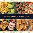 thumbnail image 5 of Ninja French Door 8-in-1 Countertop Oven, with Smart Surroundair Technology and Air Fry Function, Dishwasher Safe, 6 Pieces, FO100 Silver, 5 of 13