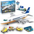 thumbnail image 1 of Set de construcción HOGOKIDS City Passenger Airplane con LED 901 unidades, 1 of 9
