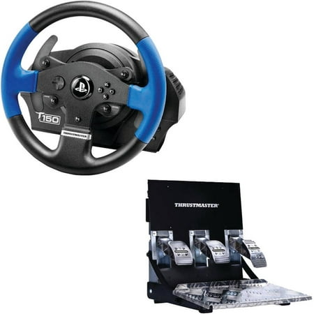 Thrustmaster 4169084 T150 Pro Racing Wheel with T3PA Pedal (Best Ps3 Steering Wheel For Gt6)