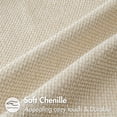 thumbnail image 6 of Pack of 2 Couch Throw Pillow Covers 18x18 Inch Neutral Beige Modern Boho Accent Decorative Soft Chenille Farmhouse Cushion Covers for Home Decor Sofa Living Room, 6 of 6
