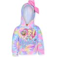 thumbnail image 2 of Jojo Siwa Girls 2 Piece Tie Dye Hoodie and Jogger Set, Toddler, 2 of 3