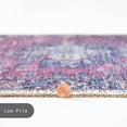 thumbnail image 4 of GLN Rugs Iznik - Indoor, Machine Washable Area Rug 2'x3' Multi Blue Home Carpet, 4 of 7