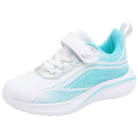 eileial Toddler Sneakers Boys Girls Kids Sports Running Walking Shoes for Toddler/Little Kid/Big Kid Mint Green 7-8 Years