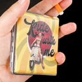 thumbnail image 2 of Fashion portable 20-pack cigarette case multi-grain leather cigarette case cigarette holder men and women creative personality rough cigarette case S, 2 of 4
