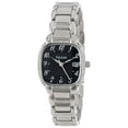 thumbnail image 1 of PH7303 Women's Jewelry Black Dial Swarovski Crystals Steel Bracelet Watch, 1 of 2