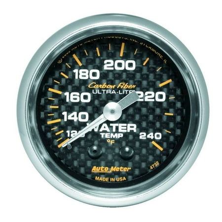 Autometer 2-1/16in C/F Water Temp. Gauge 120-240