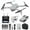 Gray, variant on Matoen Drone with Obstacle Avoidance, Drone with Camera 1080P for Adults, GPS Follow Me, Much Safe Drone, 3 Batteries, Waypoint Fly, Stable Hover