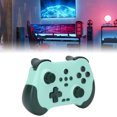 thumbnail image 1 of Wireless Controller Gamepad, Stable Connection Motion Sensing Technology Ergonomic Cool Lighting Wide Compatibility Wireless Gaming Controller  for IOS MFi Green,Black, 1 of 7