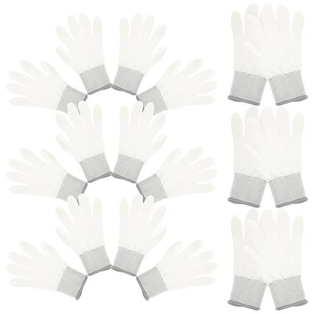 unbranded 10Pares Guantes Protectores En Nylon Para Jardinería Con Delgado Y Duradero