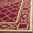 thumbnail image 3 of Safavieh Easy Care Braiden Trellis Area Rug, Maroon/Gold, 6' x 9', 3 of 8