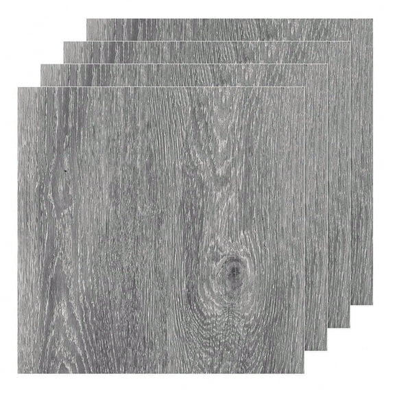 40-Pack Peel and Stick Floor Tile, 11.8x11.8 Inch Waterproof Self-Adhesive Vinyl Flooring Planks and Marble Backsplash Sheets for Bathroom, Kitchen, and RV