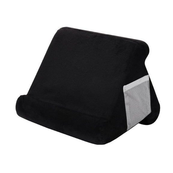 New Compressible Tablet Stand Pillow Multi-Angle Soft Linen Cotton Cushion Holder for 4-13 Inch Tablets/Books/E-Readers