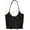 Black, variant on French Bow Tote Bag Large Capacity Hobo Bag Shoulder Bag Satchel Purse Chic Underarm Bag for Women Girls