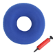 thumbnail image 2 of Almohada inflable en forma de dona/almohada en forma de dona con bomba y bolsa de viaje: soporte lumbar para hemorroides, embarazo, dolor de coxis, uso doméstico (3), 2 of 5
