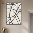 thumbnail image 3 of Intersecting Lines II Canvas Line Wall Decor by Art Remedy, Black Frame, 30 x 45, 3 of 7