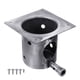 thumbnail image 5 of Speravity Metal DIY Smoker Grill Fire Pot HotRod Kit Control de temperatura para una deliciosa barbacoa Quitar tolvas Artesanía, 5 of 6