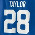 thumbnail image 4 of Women's Fanatics Jonathan Taylor Royal Indianapolis Colts Player Icon Name & Number V-Neck Pullover Hoodie, 4 of 4