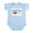 Sky Blue, variant on CafePress - Daddy's Football Buddy Infant Bodysuit - Baby Light Bodysuit, Size Newborn - 24 Months
