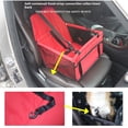 thumbnail image 4 of tredstone Adjustable Webbing Emergency Seat Innovative Dog Car Seat With Patent Buckles For Secure Light Gray, 4 of 6