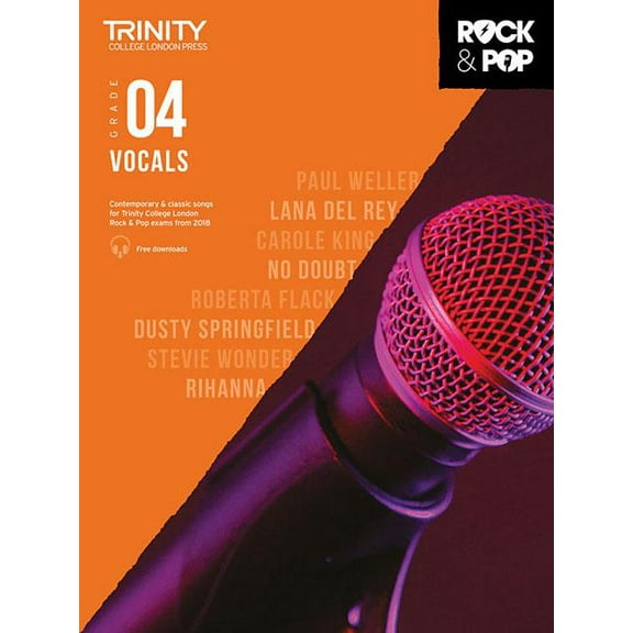 Trinity Rock & Pop 2018 Vocals : Grade 4