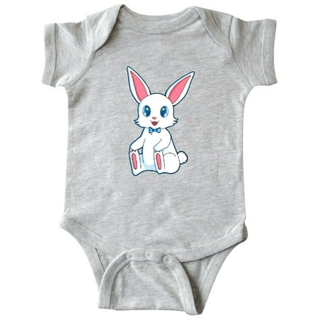 

Inktastic Happy Easter Boy Bunny in Blue Gift Baby Boy Bodysuit