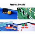thumbnail image 7 of Rugerasy 5 in 1 Multi-Game Table,Combo Game Table with Billiards,Push Hockey,Foosball,Ping Pong,Basketball for Adults,Portable Multi Game Combination Table Set for Home,Game Room,Black/blue, 7 of 7