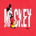 thumbnail image 3 of Disney - Mickey & Friends - Name Glitch - Classic Mickey - Men's Pullover Hooded Fleece Sweatshirt, 3 of 5
